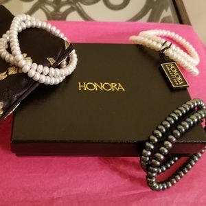 Honora Cultured Pearl Stretch Bracelets